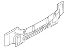 Genuine Audi Rear Body Panel 4KE-813-303-A New. Price: $453.60.