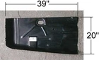 Sherman 695-40ATL Floor Pan Front Left Chevrolet Camaro New. Price: $59.99.