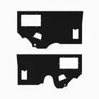 1984-1989 Toyota 4-RUNNER Waterproof Interior Quarter Mid Panel Cards -free Ship New. Price: $165.00.