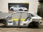 2015-2025 Porsche Macan 95B Rear Left Quarter Panel Structure Cut White Oem Used. Price: $525.00.