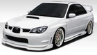 06-07 Fits Subaru Impreza 4DR C-speed 2 Duraflex 5 Pcs Full Body Kit 108003 New. Price: $536.00.