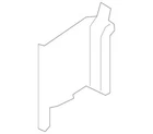 Genuine Ford Inner Panel Reinforced Plate KK3Z-6127970-A New. Price: $48.35.
