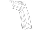 Genuine Gm Reinforced Panel 20910358 New. Price: $52.81.