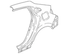 Genuine Oe 17-21 Honda Civic Rear Left Drive Side Panel Set Quarter New. Price: $1064.00.