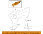 Gm Oem 16-19 Corvette Quarter Panel Exterior Trim-scoop 23344331 New. Price: $541.00.