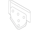 Genuine Mitsubishi Rear Body Extension 5257A346 New. Price: $30.74.
