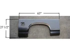 Sherman Driver Side/left Wheel Opening Repair Panel For 1987-1996 Dodge Dakota New. Price: $161.64.
