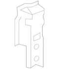 Genuine Honda Quarter Panel Reinforcement 64370-SJC-305ZZ New. Price: $118.96.
