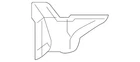 Genuine Volvo Quarter Panel Extension 31675350 New. Price: $62.11.