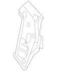 Genuine Mazda Quarter Panel Reinforcement GHK1-70-121 New. Price: $45.40.