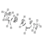 Mopar 68193702AC Wheelhouse Shield New. Price: $123.42.