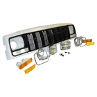 Crown Automotive 55055233AEK Header Kit Incl. Panel/headlamps/bulbs New. Price: $394.83.