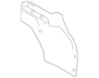 Genuine Hyundai Wheelhouse Liner 86822-F3500 New. Price: $143.09.