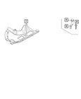 Genuine Mopar Extension Front Belly Pan 68163987AD New. Price: $106.05.