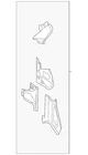 Genuine Volkswagen Corner Panel 5N0-813-320 New. Price: $409.52.