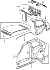 Genuine Honda Panel Set Rear (outer) 04731-SA5-672ZZ Qty New. Price: $438.76.