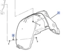 Genuine Gm Wheelhouse Liner 87837043 New. Price: $100.27.