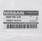 Genuine Oem Nissan Infiniti 76804-9UE0A Quarter Panel Pressure Vent New. Price: $63.85.