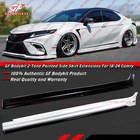 For 18-24 Toyota Camry Gf Bodykit Pearl White Black Toned Side Skirt Extension New. Price: $169.99.
