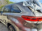 14-19 Toyota Highlander Oem Quarter Panel *cut* Gray Driver Left Used. Price: $374.00.