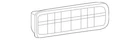 Genuine Mercedes-benz Flap 230-830-03-42 New. Price: $131.20.