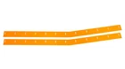 Five Star Bodies Fluorescent Orange Lower Nose Wear Strip MD3 Molded Plastic 1PR New. Price: $47.99.