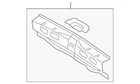 Genuine Volkswagen 2006-2017 Passat Cc Rear Upper Body Panel 3C5-813-311 New. Price: $276.43.