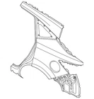Genuine Nissan Quarter Panel 78113-7BA0A New. Price: $506.45.