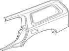 G8100-EA030 Nissan Fender-rear, Rh G8100EA030, New Genuine Oem Part. Price: $2537.78.