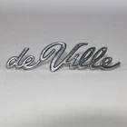 1970 Cadillac Coupe Fender Badge Emblem Used Good Condition "de Ville". Price: $74.99.