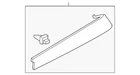 Genuine Honda Quarter Panel Filler 72585-TK8-A01ZF New. Price: $206.68.