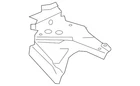 Genuine Mazda Quarter Panel Reinforcement N243-71-115A New. Price: $21.52.