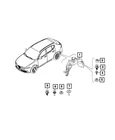 Genuine Mopar Wheelhouse Shield Left 68606871AA New. Price: $109.03.