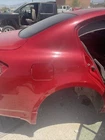 07-15 Infiniti G35 G37 Sedan Rear Right Fender Quarter Panel Assy G8100-JK0MA Used. Price: $982.04.