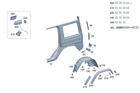 Genuine Mercedes-benz Wheel Arch Cover 465-880-41-01 New. Price: $137.02.