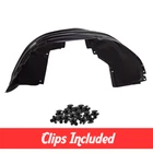Driver Side Fender Liner W/ Clips For Jeep 2019-2022 Cherokee CH1248201 New. Price: $59.99.