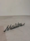 1966-1967 Chevrolet Malibu Quarter Panel Script Emblem Ornament Gm 7660545 Oem Used. Price: $22.50.