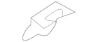 Genuine Nissan Rear Body Panel Retainer 85240-6MA0A New. Price: $9.18.
