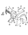 Genuine Mopar 2007-2009 Dodge Sprinter 2500 Inner Wheelhouse Right 68067401AA New. Price: $58.07.