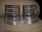 Original 1964 Ford Falcon Fender Vent Trim Molding C4DB-62290A77B C4DB-62290A76B Used. Price: $179.00.
