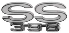1969 Chevelle Ss 396 Rear Trunk Panel Emblem New. Price: $54.95.