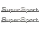 1966 Chevelle Quarter Panel Super Sport Emblems Pair New. Price: $67.95.