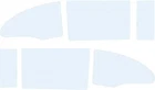 For Chevy Bel Air 1955-1957 Oer TF41050A Side Glass Kit New. Price: $374.38.