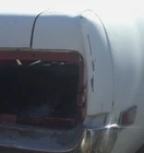 Ford Mustang 2 Door Coupe / Grande : 1970, Right Rear Quarter Extension, White Used. Price: $70.00.
