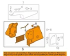 Gm Oem 16-19 Volt Quarter Panel Interior Trim-lower Qtr 84225712 New. Price: $100.33.