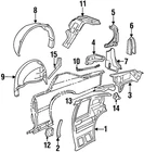 Genuine Gm Extension 20724111 New. Price: $27.47.
