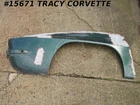 1963-1967 Corvette Rear Quarter Panel Gm 3797020 Rh Fiberglass Original Grn Gray Used. Price: $1399.00.