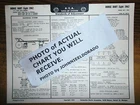1962 Dodge Eight Series Dart, 330 & 440 318 Ci V8 Models Aea Tune Up Chart Used. Price: $13.00.