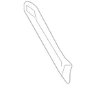 Genuine Toyota Truck Bed Panel Brace 65674-04020 New. Price: $38.04.