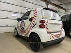 08-15 Smart Fortwo Driver Left Quarter Panel Outer Skin Only Crystal White Eaz Used. Price: $150.00.